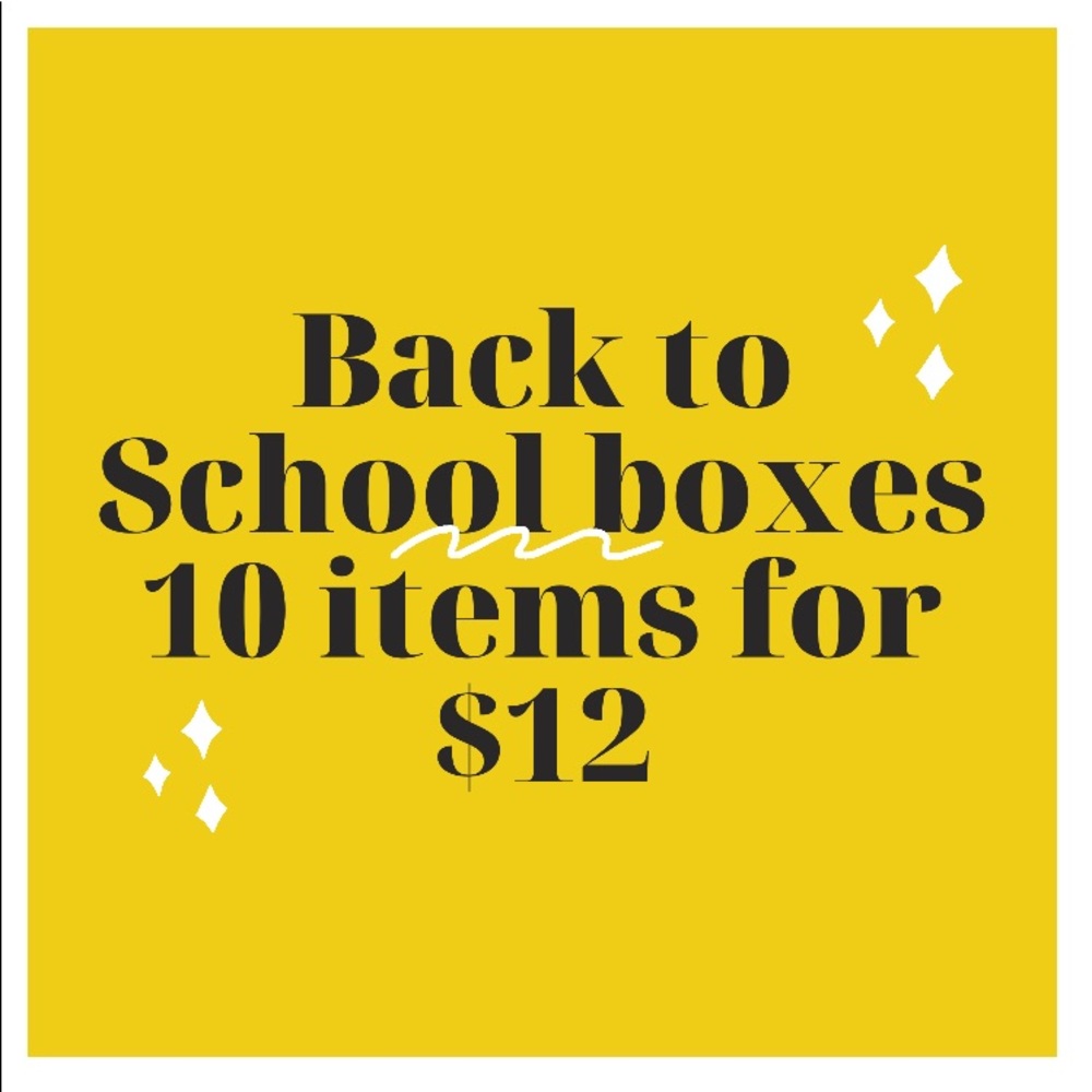 Kids Back to school mystery boxes 📦